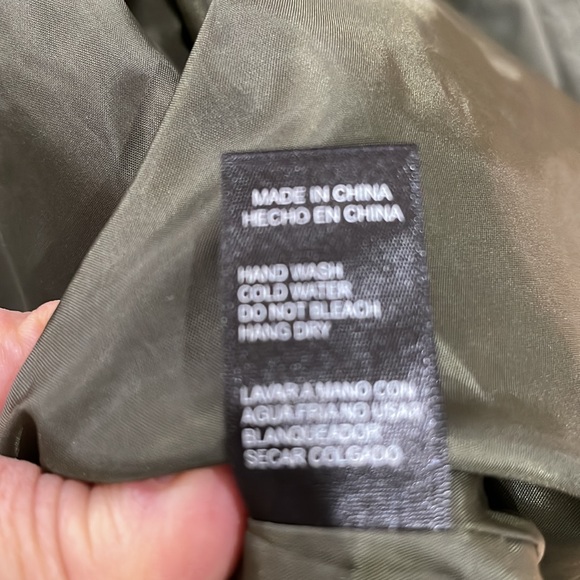 Ambiance Utility jacket in OD Green. Size L - Picture 9 of 10